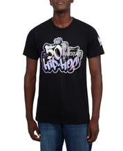 Thread Collective Men's 50 Anniversary Fade Away Graphic T Shirt Black Large