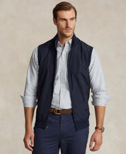 Polo Ralph Lauren Big & Tall  Hybrid Sweater Vest Jacket XLT Navy Blue