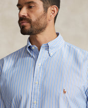 Polo Ralph Lauren Men's Big & Tall Performance Oxford Button Down Shirt Blue 2XB