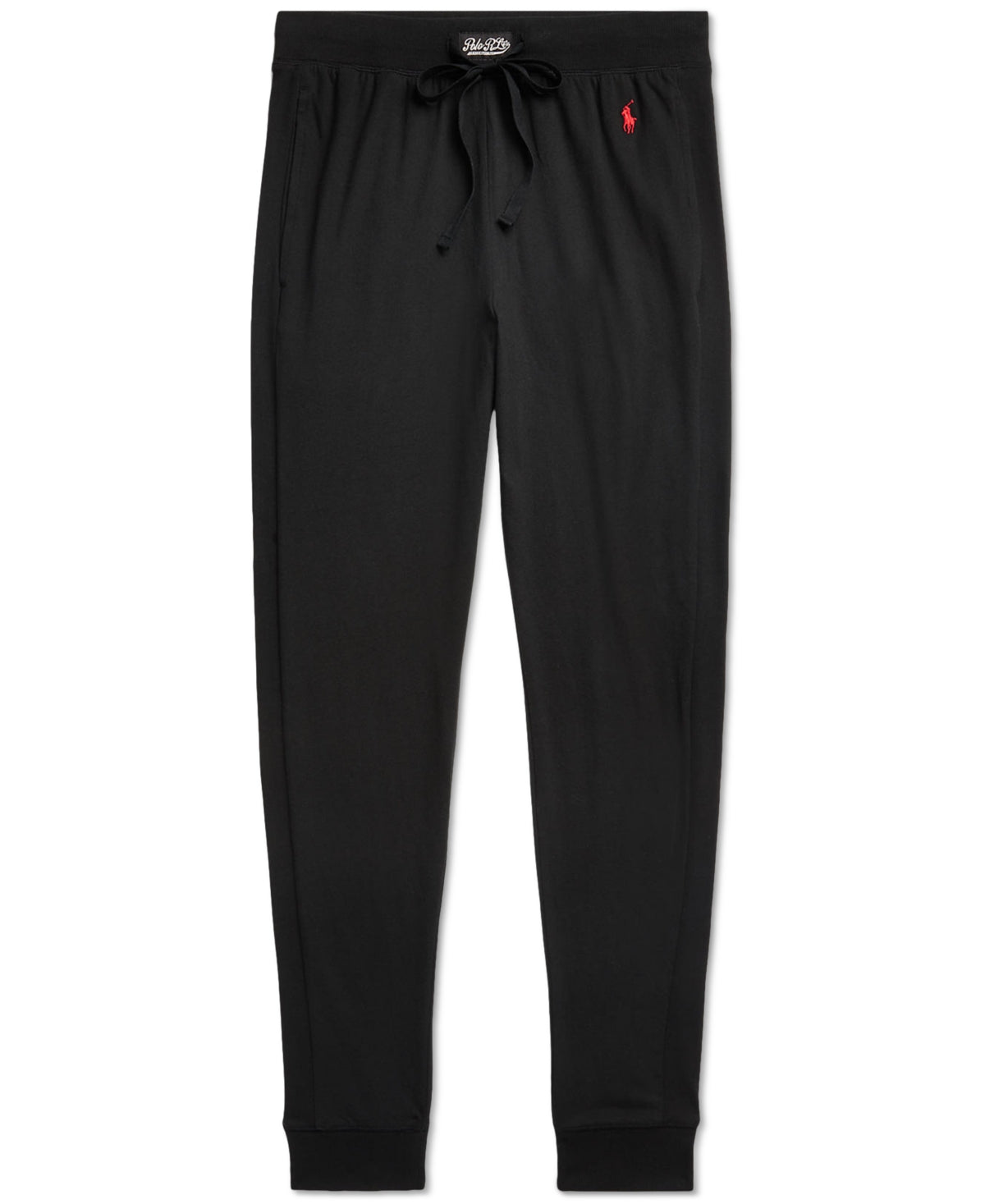 Polo Ralph Lauren Men's Jogger Sleep Pants Black Red Small