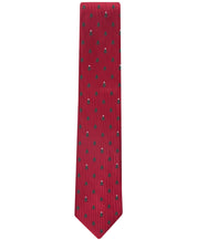 Tommy Hilfiger Mens Christmas Trees Neck Tie Red