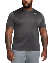 Nike Mens Regular fit Short Sleeve T-Shirt Shirt XXL Dark Grey Quick Dry