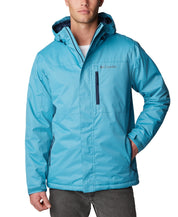 Columbia Mens Tipton Peak III Raincoat Coat XL Blue Solid