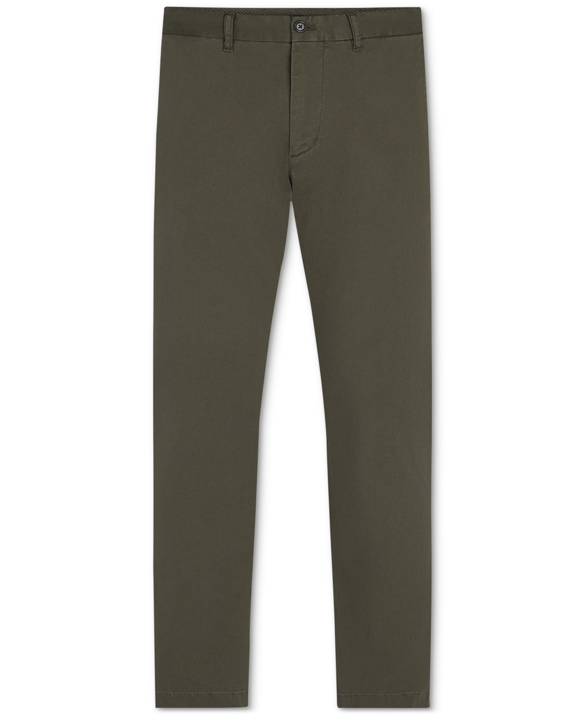 Tommy Hilfiger Men's Garment Dyed Denton Chino Pants  Army Green 34 x 32
