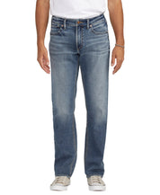 Silver Jeans Co. Mens Classic Fit Straight Leg Jeans Grayson Indigo 40x  32