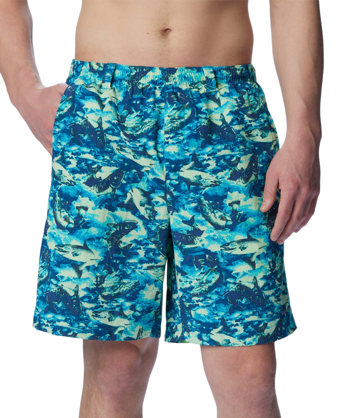 Columbia Mens Regular fit Swim Trunks Swimwear XL Blue