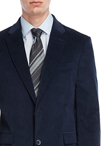 Tommy Hilfiger Men's Regular Fit Corduroy Blazer Cobalt Blue 42R Sport Coat