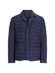 RLX Ralph Lauren Water-Repellent Puffer Down Jacket Small Navy Blue