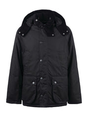 Barbour Men's Winter Bedale Hooded Jacket Black Coat 2XL