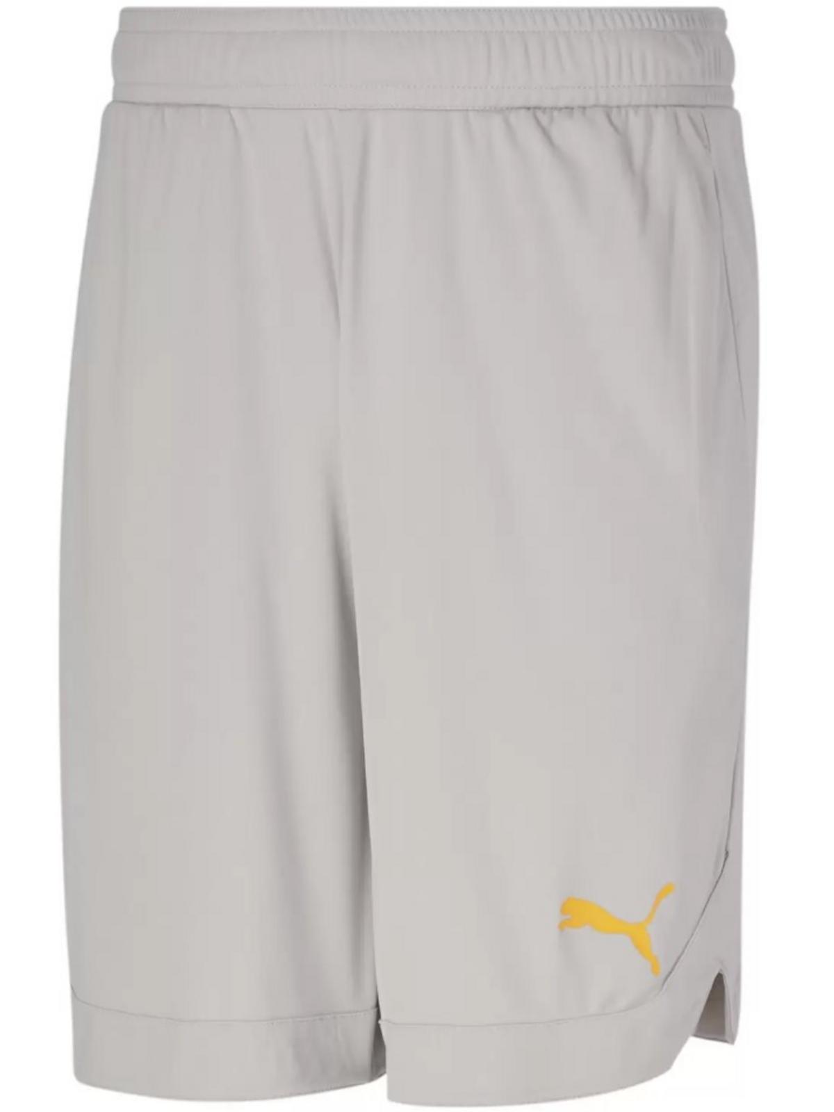 Puma Mens dryCELL Basketball Shorts 10" Mist Grey Large