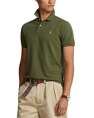 Polo Ralph Lauren Mens Classic fit Short Sleeve Polo Shirt XXL Green Solid