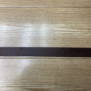 Sun + Stone Men's Faux Leather Belt Brown 38 - 40 Heavy Stitched Casual Large