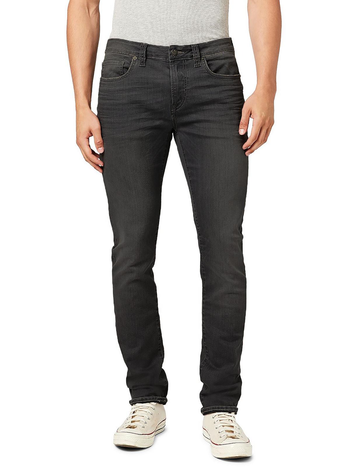 ASH Mens Ripped Jeans Hudson LT/PASBLUE 31 REG Slim