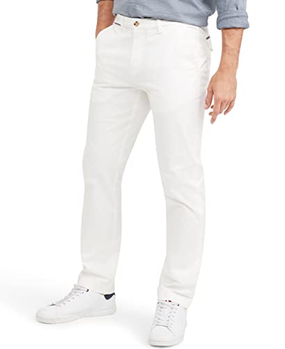 Tommy Hilfiger Mens Casual Fit Chino Dress Pants Milky Way 38 x 32