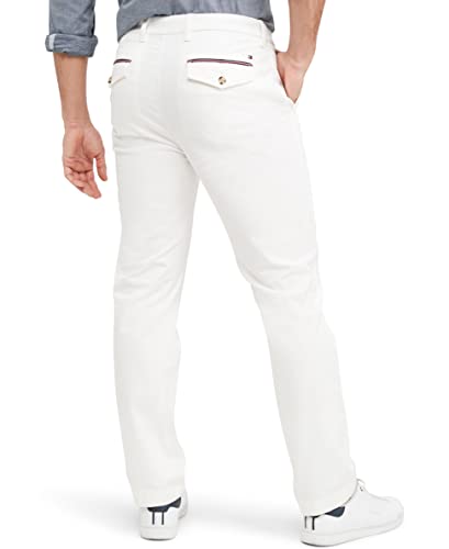 Tommy Hilfiger Mens Casual Fit Chino Dress Pants Milky Way 38 x 32