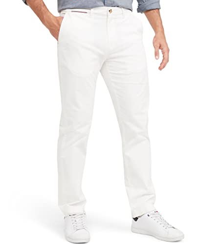 Tommy Hilfiger Mens Casual Fit Chino Dress Pants Milky Way 38 x 32