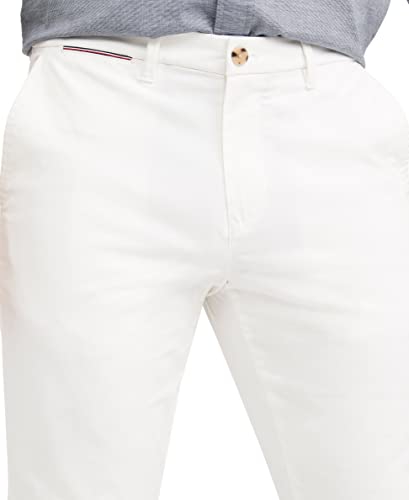 Tommy Hilfiger Mens Casual Fit Chino Dress Pants Milky Way 38 x 32