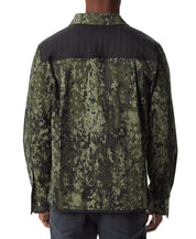 Bass Outdoor Men's Worker Standard Fit Camouflage Shirt Jacket Coat Green 2XL