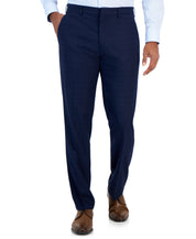 Perry Ellis Portfolio Mens Slim fit Dress Pants 34 / 29 Navy Blue Stretch