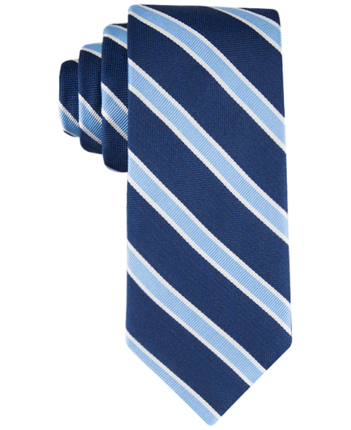 Tommy Hilfiger Men Regular fit Tie Necktie One Size Blue Striped