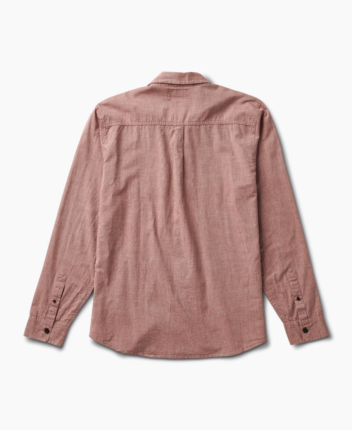 Reef Men's Stuart Long Sleeve Button Down Shirt Mahogany XL