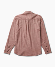 Reef Men's Stuart Long Sleeve Button Down Shirt Mahogany XL