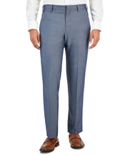 Perry Ellis Portfolio Mens Modern fit Dress Pants 33 / 32 Grey Solid