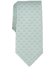 Michael Kors Mens Maylen Geometric Tie Mint Green Necktie