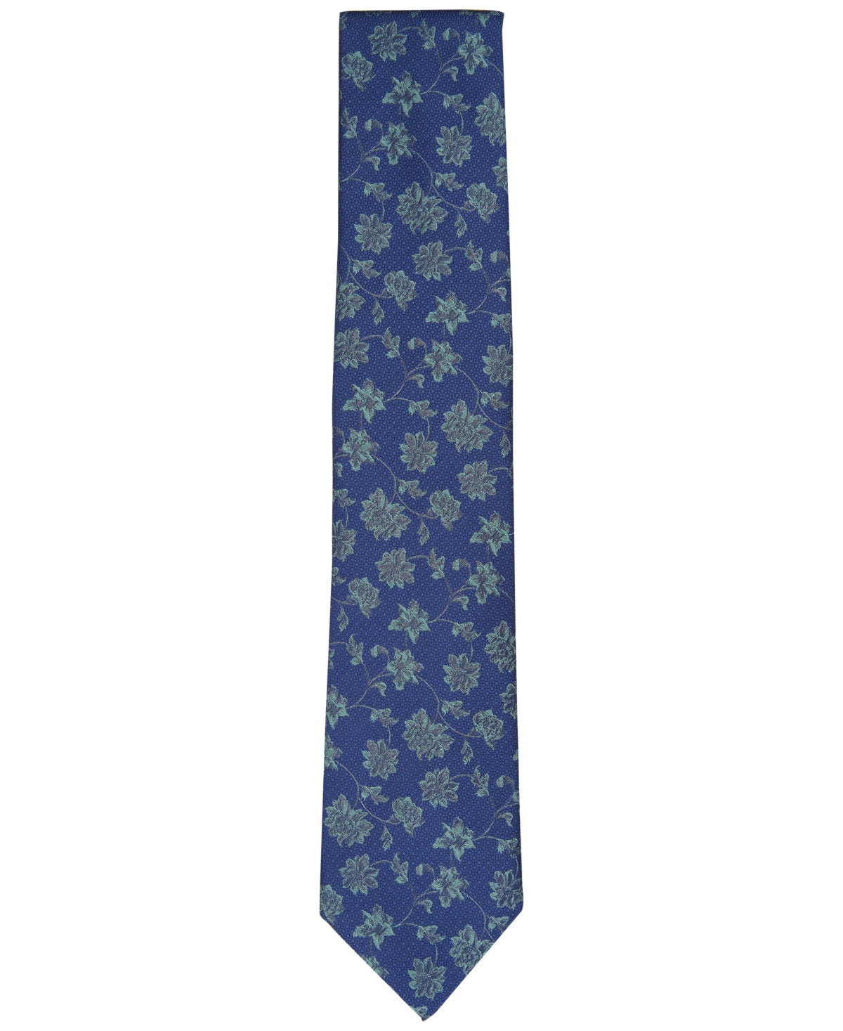 Michael Kors Men's Gegan Floral Necktie Mint Green