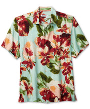 Tommy Bahama Mens La Esmeralda Floral Shirt XL Caribbean Silk