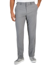 Perry Ellis Portfolio Mens Slim fit Dress Pants 40 / 32 Light Grey Solid