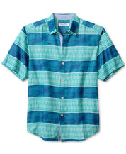 Tommy Bahama Mens Coconut Point Rivera Button Down Shirt Cabo Teal 3XL