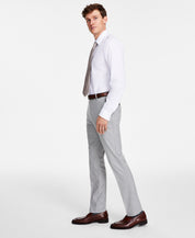 Tommy Hilfiger Mens Modern Fit TH Flex Stretch Pants Grey Houndstooth 36 x 32