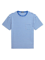 Polo Ralph Lauren Men's Classic Fit Striped Jersey T Shirt Large Blue White
