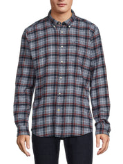 Barbour Men's Spellman Plaid Shirt  Navy Xxl
