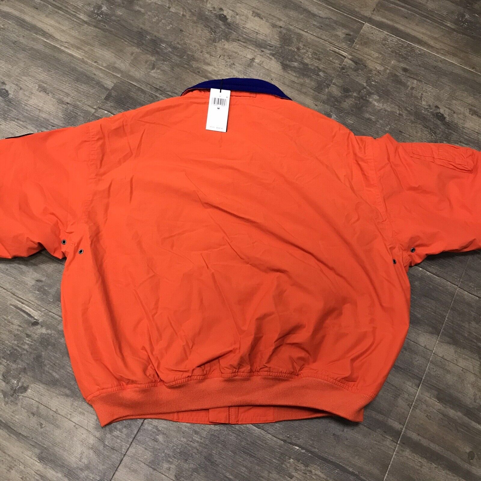 Polo Ralph Lauren Men's College Orange Sportsmen Graphic Fleece Full Zip Jacket Orange Medium