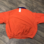 Polo Ralph Lauren Men's College Orange Sportsmen Graphic Fleece Full Zip Jacket Orange Medium