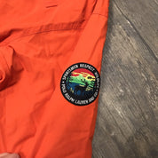 Polo Ralph Lauren Men's College Orange Sportsmen Graphic Fleece Full Zip Jacket Orange Medium