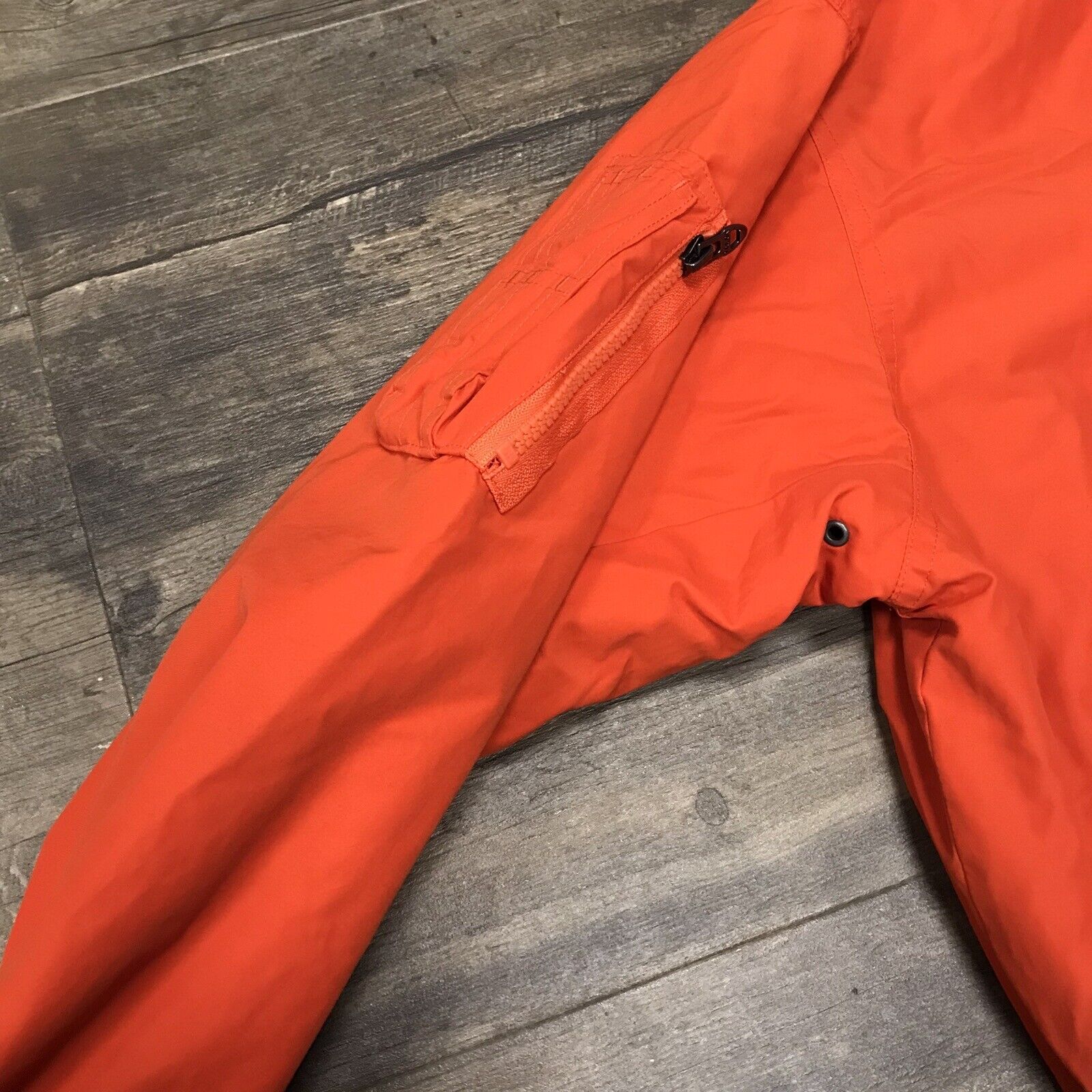 Polo Ralph Lauren Men's College Orange Sportsmen Graphic Fleece Full Zip Jacket Orange Medium