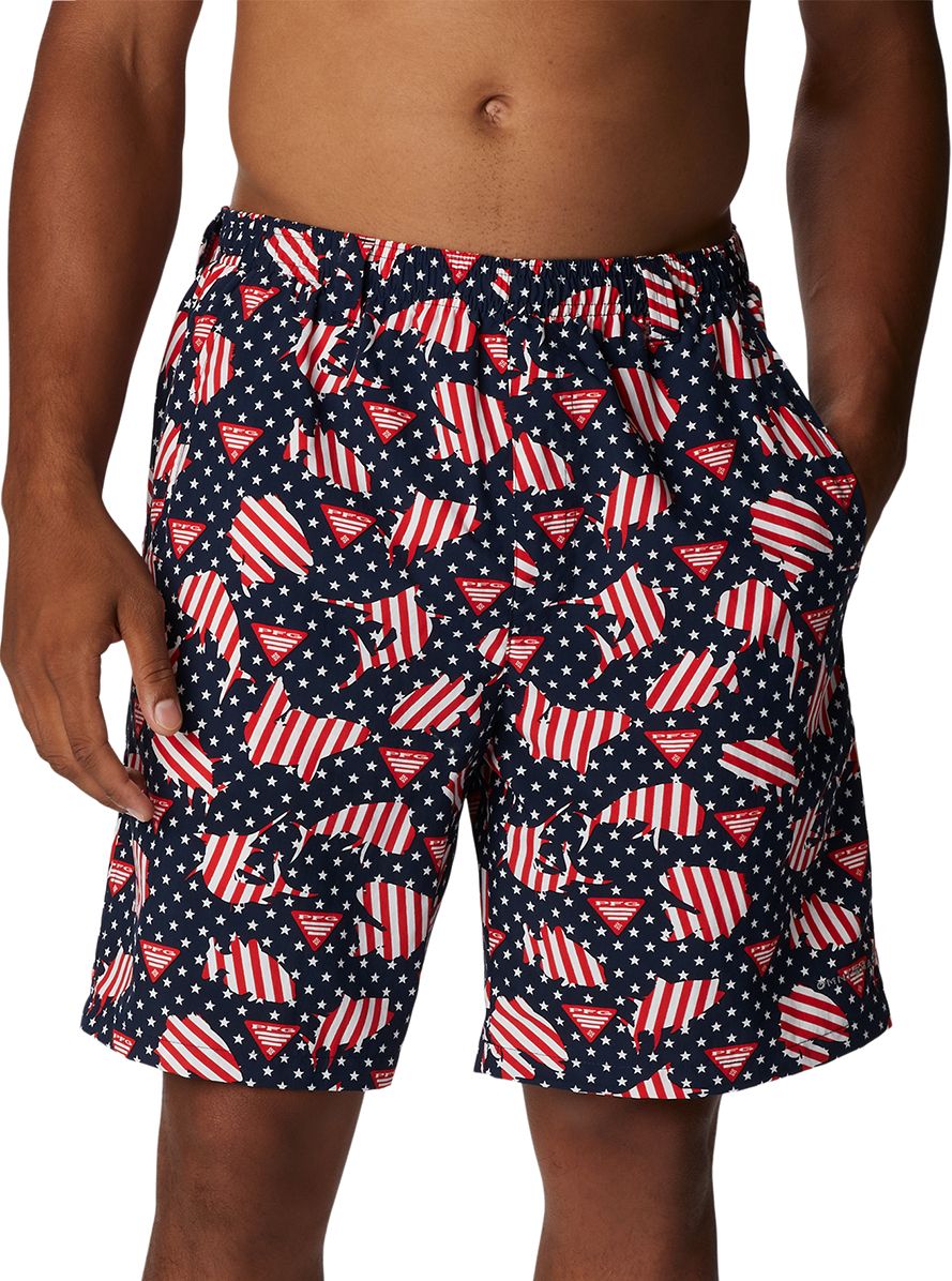 Columbia Mens Regular fit Swim Trunks Swimwear XXL / 6 Blue