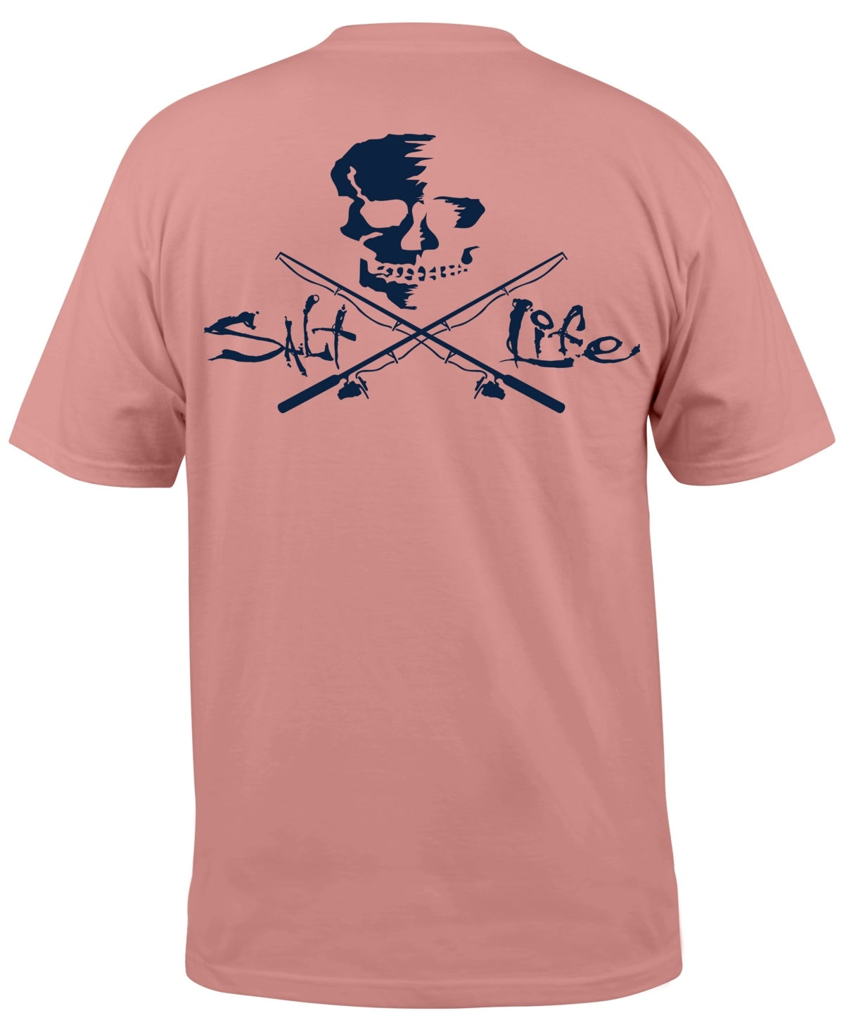 Salt Life Mens Regular fit Short Sleeve T-Shirt Shirt Small Pink