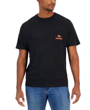 Tommy Bahama Mens Winter Wonderland Short Sleeve T Shirt Black 2X