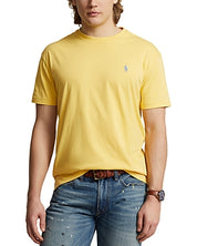Polo Ralph Lauren Men's Classic Fit Crewneck Short Sleeve T Shirt Yellow Large