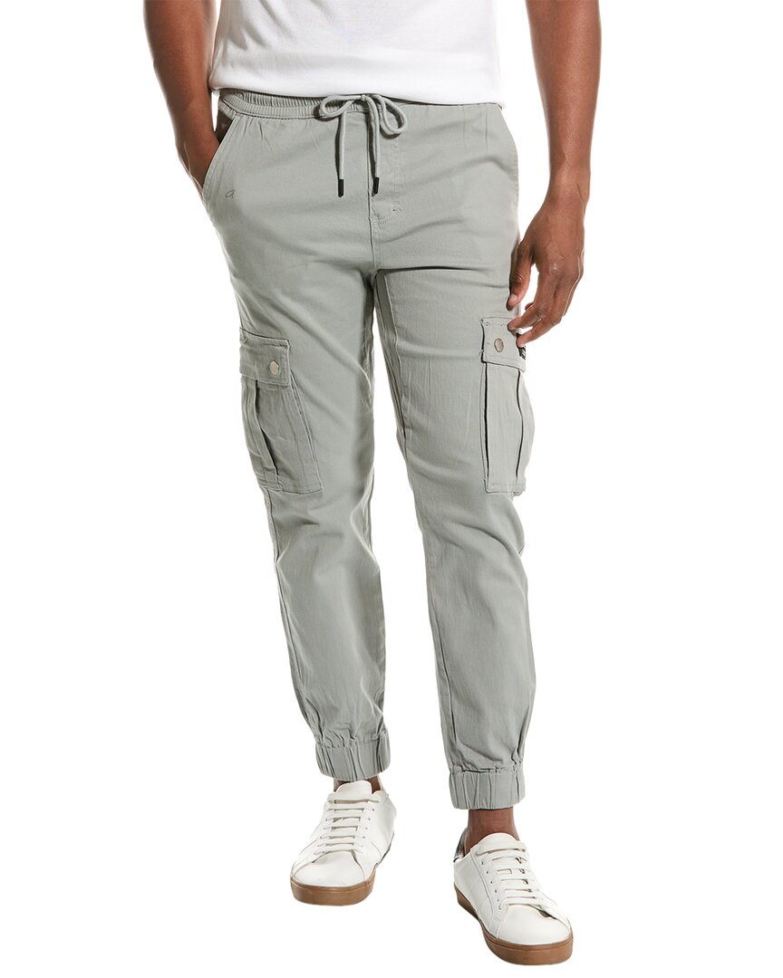 WeSC Men's Slim Utility Jogger Pants Neutral Grey Medium