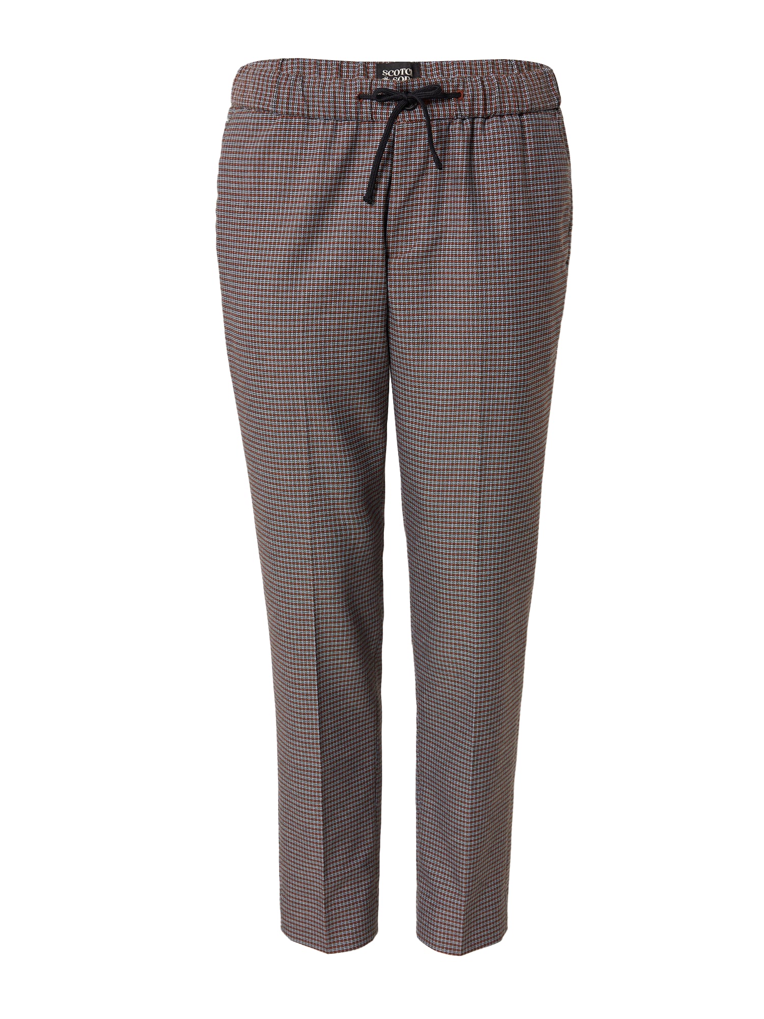 SCOTCH & SODA Mens Classic fit Casual Pants 34 / 32 Red Plaid