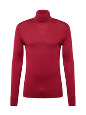 Scotch and Soda Mens Regular Fit Turtleneck Sweater Red XL