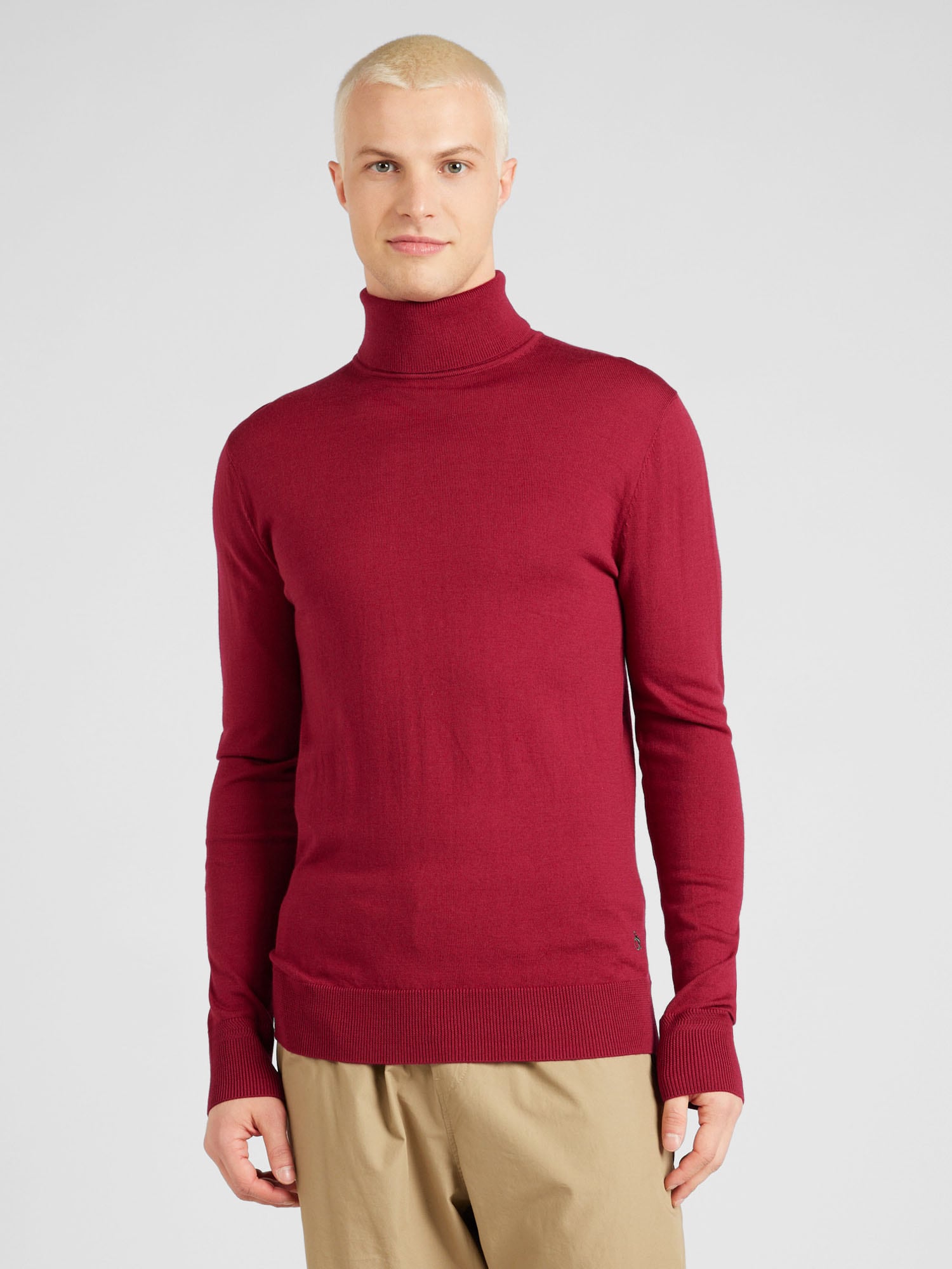 Scotch And Soda Men's Turtleneck Sweater Red XXL