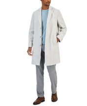 Alfani Mens Bruno Regular Fit Textured Coat Jacket Vanilla Ice White 2XL
