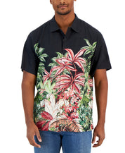 Tommy Bahama Midnight Haven Button-Front Sh Black 3XL