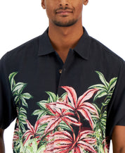 Tommy Bahama Midnight Haven Button-Front Sh Black 3XL